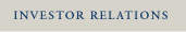 investor relations